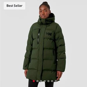 Helly Hansen Adore Puffy Parka Utility Green Medium